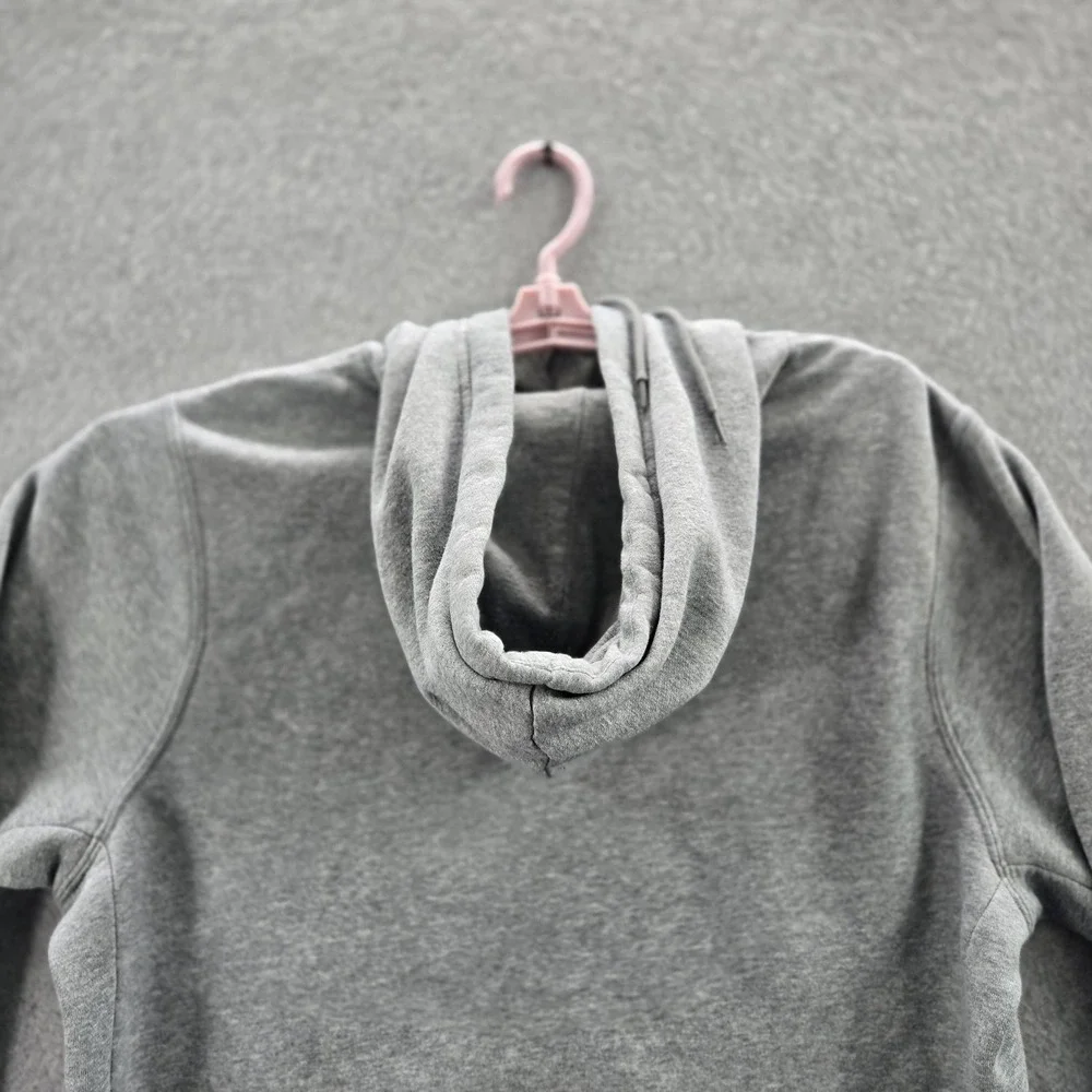 Nike SB Men Hoodie M Gray Fleece Activewear Logo Skater‎ Long Sleeve
